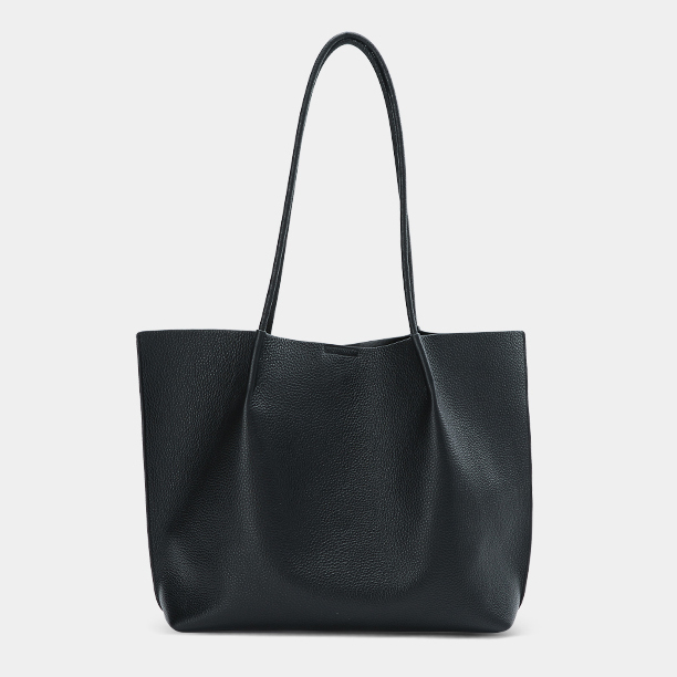Wholesale PU Leather Handbags Fashion Vegan PU Leather Shoulder Hand Bag Large Capacity Tote Bag Women Shoulder Bag