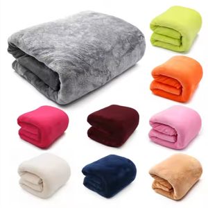 Manta de franela de lavado mecánico fina y ligera a cuadros, mantas suaves y súper cálidas, sofá/cama/<span class=keywords><strong>colcha</strong></span> de viaje - Product Image 6