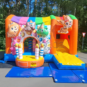 Château gonflable commercial en PVC Crocodile Pirate avec toboggan, capacité 800 kg, écologique, certifié CE, pour extérieur - Product Image 5