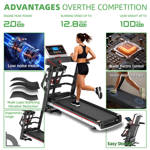 <span class=keywords><strong>Caminadora</strong></span> Eléctrica Plegable para Uso Doméstico con Motor de CA de 2 HP - Product Image 3