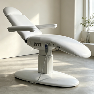 Sillón Eléctrico Facial de 3 Motores al por Mayor, Silla Ajustable para Tratamientos de Belleza, Cama Giratoria para Extensiones de Pestañas, OEM para Salones - Product Image 4