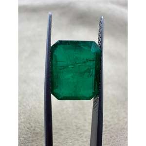 Émeraude naturelle certifiée émeraude coupe 7.25 MM Lot vert vif calibré produit en vrac émeraude en vrac - Product Image 4