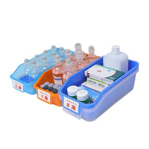 Boîte de rangement pour perfusion médicale, panier de rangement 6S, boîte de rangement pour médicaments et liquides pour salle de traitement hospitalière - Product Image 1