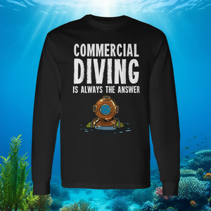 Camiseta de manga larga para buceo comercial para buceadores y entusiastas del agua - Product Image 3
