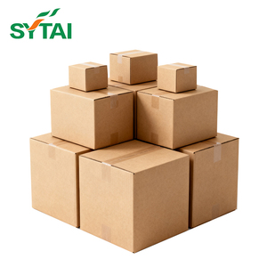 กล่องกระดาษลูกฟูกสีน้ำตาลพิมพ์โลโก้ตามสั่งสำหรับบรรจุภัณฑ์ขายส่ง - Product Image 1