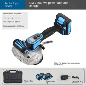Machine à poser les carreaux en céramique sans fil NEOBRISKEN, vibrateur de carrelage sans fil, ventouse universelle portable N203 Brushless L - Product Image 6