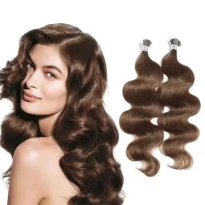 100% Remy naturale lisci <span class=keywords><strong>capelli</strong></span> brasiliani extension doppio disegnato in Vietnam ITIP I Tip cheratina grezza all'ingrosso - Product Image 4