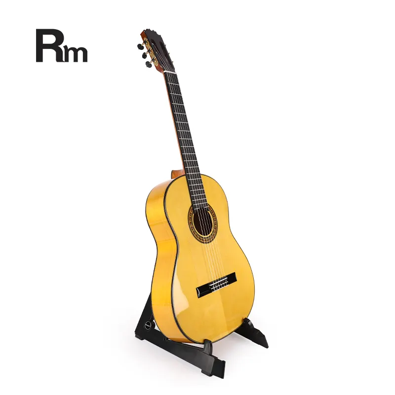 AT-270 Rm-venta al por mayor, proveedor de instrumentos musicales de arcoíris, abeto sólido de madera, 39 ", guitarra clásica para principiantes, reproductor de guitarra