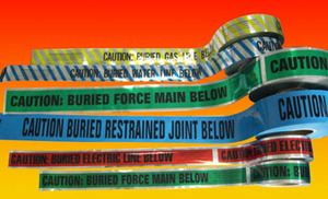 Huafeng Tùy chỉnh cao cấp màu vàng rào cản CAUTION tape 3 inch x 1000 feet, cảnh báo điện màu vàng CAUTION PE cảnh báo Băng - Product Image 4