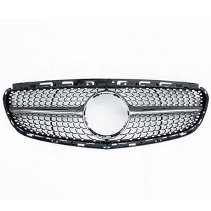 Magasins d'usine ABS sous le capot pare-chocs avant calandre en diamant pour Mercedes Benz classe E W212 2014-2016 nouvel état - Product Image 5