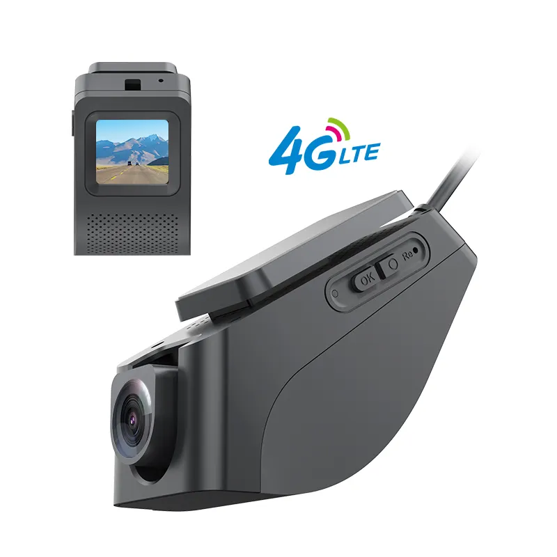 4g המכונית dvr מרחוק צג 1080p עם gps wifi gps מכונית מול מצלמה מכונית חתוך כפול מצלמה חתוך כפול חניה צג