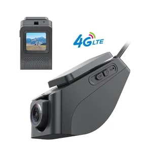 App WIFI GPS ile 4G araba dvr'ı uzaktan kontrol monitörü 1080P araba ön araba kamera çift dash kamera park monitörü Dashcam