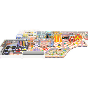 Parco Giochi al Coperto a Tema Caramelle Personalizzato, Attrezzature Interattive Educative per Bambini in Vendita - Product Image 4