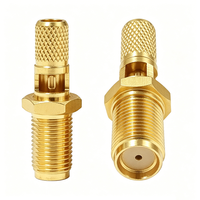 Connecteur coaxial RF SMA Jack RG58, connecteur femelle SMA à souder, prise RF droite, assemblage de câble coaxial pour câble RG58 RG141 LMR200
