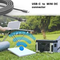 Cable de Carga Tipo C para Starlink Mini con Conector Impermeable para Antena Satelital Starlink Mini 2M/3M/5M