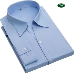Y-X chemises pour femmes personnalisées chemises habillées de bureau formelles pour femmes chemise à manches longues en coton