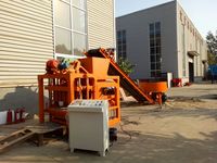 Offre Spéciale : Machine de Fabrication de Blocs de Pavé Hongbaoyuan QT 4-28, Ligne de Production de Briques, Moulage Automatique par Vibration, Longue Durée de Vie