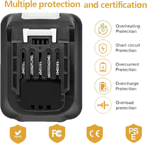 Batterie d'outils électriques BL1040 1041B pour <span class=keywords><strong>Makita</strong></span> 10.8V 12V Perceuse DF030D DF031D DF331D Tournevis TD110D TD111DZ Scie circulaire HS301D - Product Image 3
