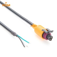 Câble Pigtail Fille 3 Broches Aptiv 12065287 Compatible avec Connecteur 3 Voies pour Capteur de Vide de Frein (Lot de 150)