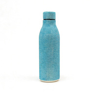 Gobelets isothermes à double paroi en acier inoxydable de qualité supérieure, sans BPA, avec paillettes, style bouteille de lait, cadeaux d'affaires