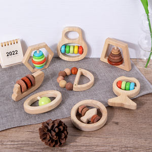 Sonagli per bambini di vendita caldi per campana da letto Set regalo giocattolo in legno lenitivo con anello di attività per bambini piccoli - Product Image 3