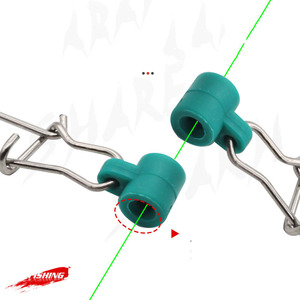 Phụ Kiện Câu Cá Trượt Chìm Độ Bền Cao Khớp Xoay Câu Cá Có Khóa Bằng Thép Không Gỉ - Product Image 5