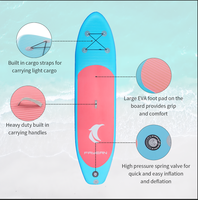 Planche de paddle gonflable Fayean Drop Stitch en PVC, très vendue, pour le surf avec tous les accessoires