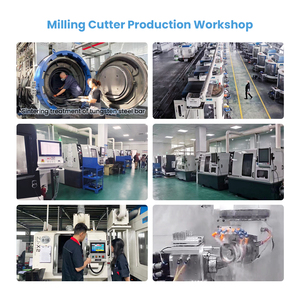 Hrc 65 חליל שני חליל 6 מ "מ cnc כרסום נקודה קידוח חיתוך מתכת טונגסטן קרביד מקדחה חתיכות לקידוח מתכת - Product Image 5