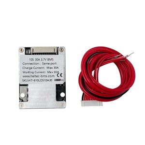 Carte de protection de batterie LiFePO4 Heltec BMS 6S/7S/10S/13S 30A/60A 24V avec équilibrage Heltec BMS LiFePO4 W692 - Product Image 4