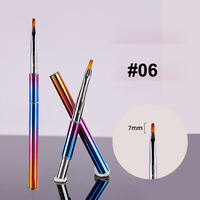 Nouveau produit 15 pièces Nail Art Design stylo peinture outils en gros manucure Salon bricolage 3D acrylique pinceau ensemble