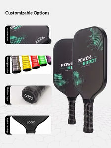 Venta Directa de Fábrica de Raqueta de Pickleball Individual <span class=keywords><strong>Pico</strong></span> con Núcleo de Panal de Fibra de Carbono y PP, 400x195mm, 235g - Product Image 5