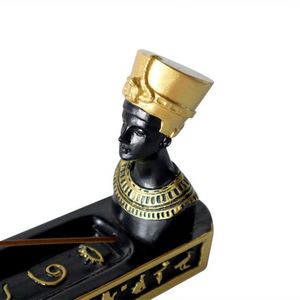 Resina Vintage decoración egipcia incienso titular reflujo estatua egipcia escultura - Product Image 3
