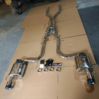 Système d'échappement en acier inoxydable haute performance, tuyau d'échappement poli miroir pour Lexus IS250, épaisseur 1,5 mm, garantie de 3 ans
