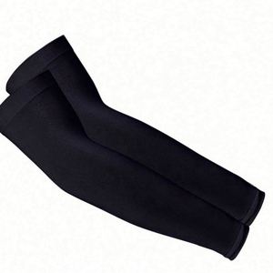 Manchons de bras unisexes en soie glacée, haute élasticité, respirants, anti-UV, séchage rapide, sans couture, pour sports d'été, activités de plein air, golf, conduite et équitation - Product Image 4