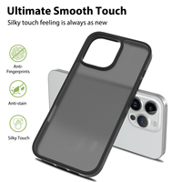 Coque de téléphone portable antichoc 2-en-1 en TPU transparent + PC, anti-jaunissement, pour iPhone 16, 17 Pro Max – Vente Flash