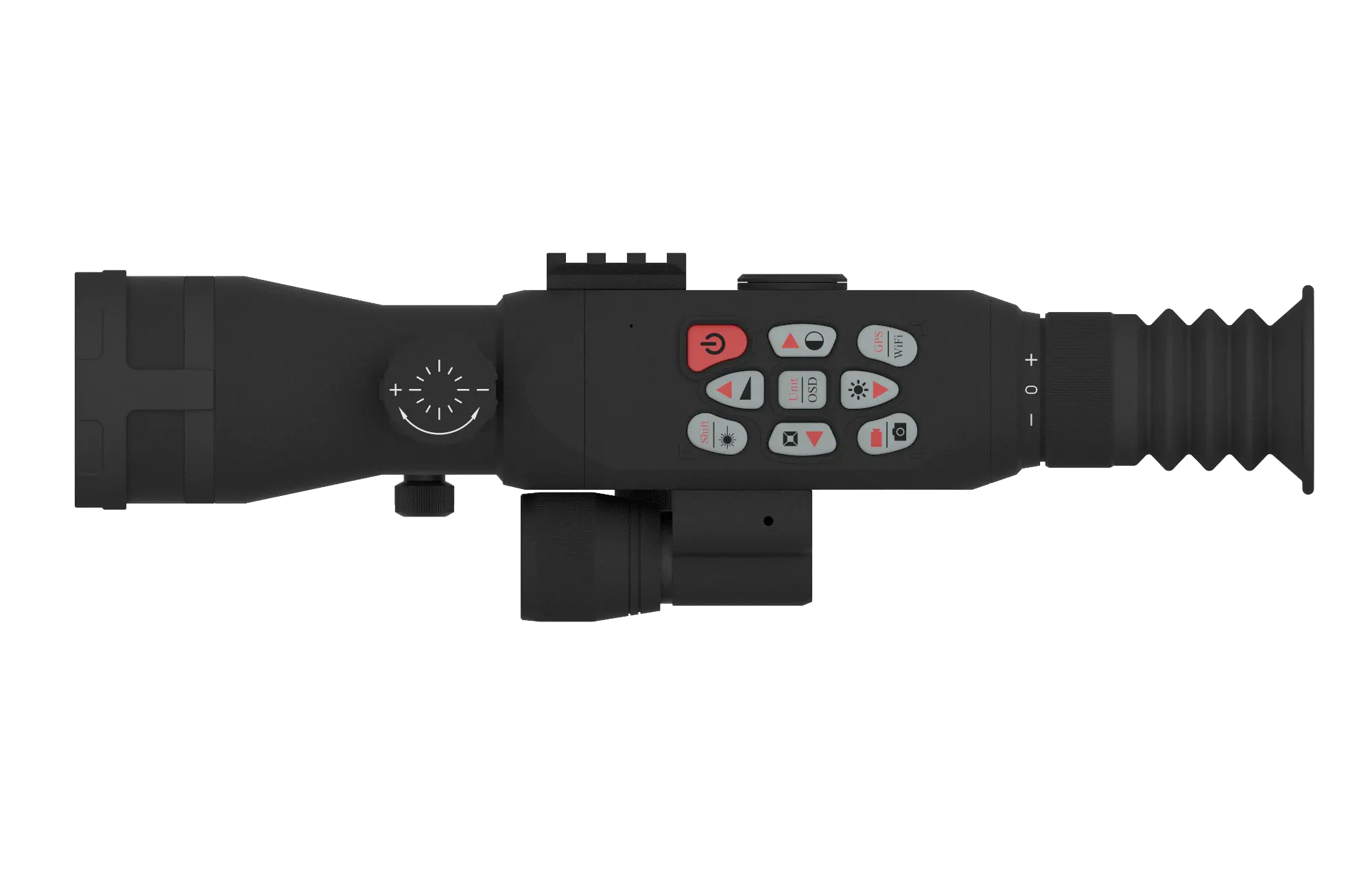 Night Vision Scope NVE-E50-II/Plus Digital Range Finder, 1080P HD