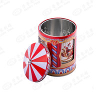 Boîte en fer blanc double couche personnalisée de haute qualité pour biscuits, bonbons et thé, idéale comme emballage cadeau