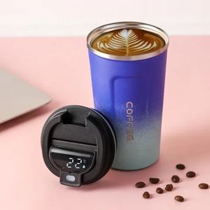 380/510ml 304 Stainless Steel Vacuum Coffee Mug Travel Thermal Thermos Leak-Proof Lid 6-12 Hours Insulation American Style - Product Image 5