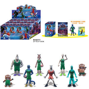 Nouvelles figurines PVC Goat Miracle Dream Team Goat Peak de 3-4 pouces, modèles de collection, jouets en boîte surprise <span class=keywords><strong>pour</strong></span> le plaisir de l'ouverture. - Product Image 4