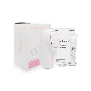 Angelsounds <span class=keywords><strong>Monitor</strong></span> Ultrasonik Detak Jantung Bayi, <span class=keywords><strong>Doppler</strong></span> Janin Nirkabel dengan JPD-100S9 - Product Image 6