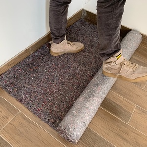 Grijze polyester katoen vilt waterdichte schildersvlies stofrollen mat - Product Image 6