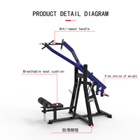 Nouvel appareil multifonctionnel de musculation pour le dos et les bras, en acier, pour l'entraînement de force et le bodybuilding