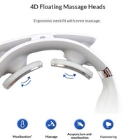 Vente flash : Masseur cervical intelligent à impulsions électriques pour les muscles profonds, masseur cervical électrique pour la colonne cervicale
