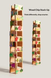 Vente en gros de puzzles en bois Montessori, jouets éducatifs pour enfants, <span class=keywords><strong>jeu</strong></span> de dominos, blocs de construction empilables pour enfants - Product Image 6