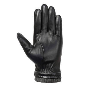 Gants d'hiver d'extérieur en cuir souple 100 % cuir véritable, respirants, à doigts complets, pour la protection des mains, vente en gros sous marque privée - Product Image 4