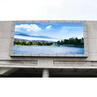 Pantalla LED Digital para Exteriores P10, Gabinete Impermeable IP65 de 960x960 mm, Pantalla de Video de Alto Brillo, CMS Basado en la Nube
