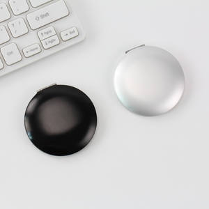 Private Label Gold Round Cosmetic Pocket <b>Travel</b> Foldable <b>Makeup</b> <b>Mirror</b> Metal Portable <b>Makeup</b> <b>Mirror</b> Small <b>Mirror</b> for <b>Makeup</b> - Product Image 3