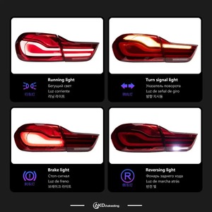 ไฟท้ายแต่งรถยนต์ <span class=keywords><strong>PLAND</strong></span> LOCAL STOCK สำหรับ BMW F32 2013-2020 M4 LED DRL ไฟเบรก ไฟถอยหลัง อุปกรณ์ตกแต่งรถยนต์ - Product Image 3