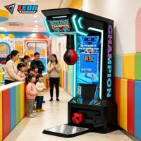 Machine de jeu de boxe interactive à monnayeur, testeur de force de frappe et de coup de pied, avec partage de score par code QR