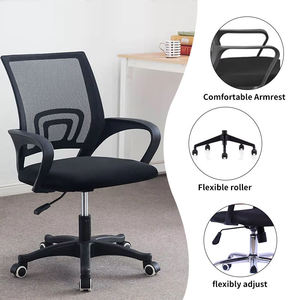 Manufacturers Cheap Staff Task <b>Computer</b> <b>Desk</b> Swivel Mesh Office Chairs - Product Image 5